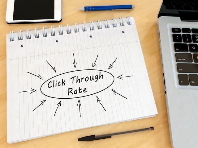 click-through rates