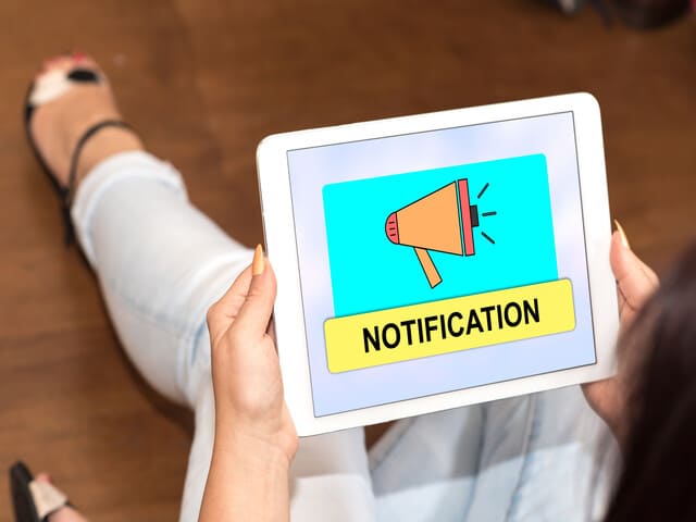 How to stop push notification