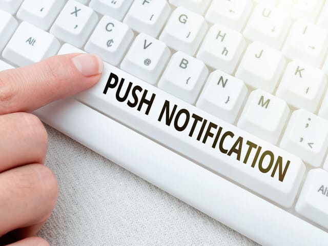 How to stop push notification